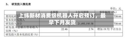 上纬新材消费级机器人开启预订	，最早下月发货-第2张图片