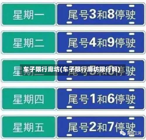 车子限行廊坊(车子限行廊坊限行吗)-第2张图片
