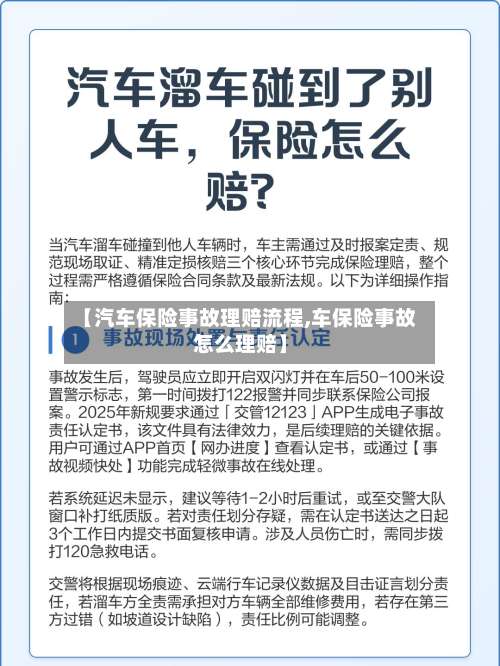 【汽车保险事故理赔流程,车保险事故怎么理赔】