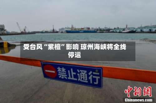 受台风“紫檀”影响 琼州海峡将全线停运-第2张图片