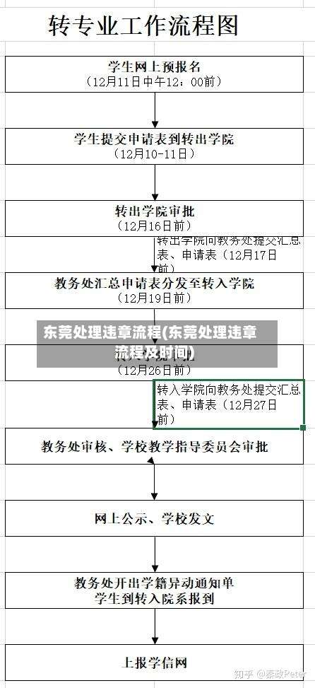 东莞处理违章流程(东莞处理违章流程及时间)