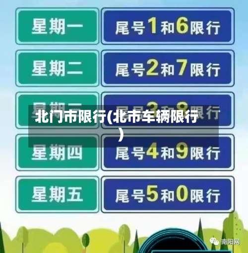 北门市限行(北市车辆限行)