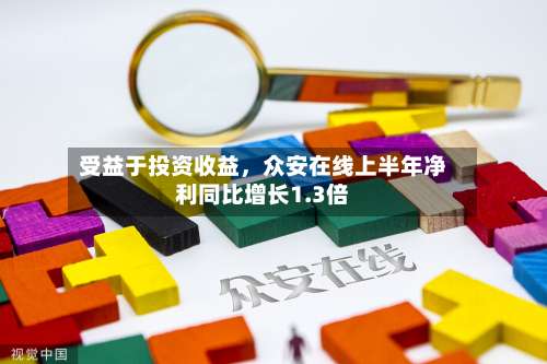 受益于投资收益，众安在线上半年净利同比增长1.3倍-第2张图片