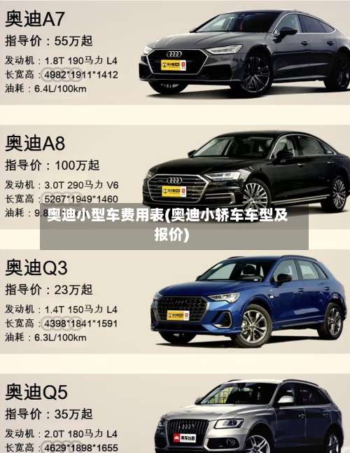 奥迪小型车费用表(奥迪小轿车车型及报价)-第3张图片