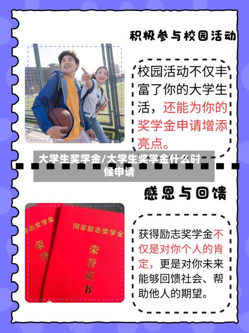 大学生奖学金/大学生奖学金什么时候申请-第3张图片