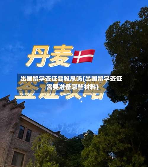 出国留学签证要雅思吗(出国留学签证需要准备哪些材料)