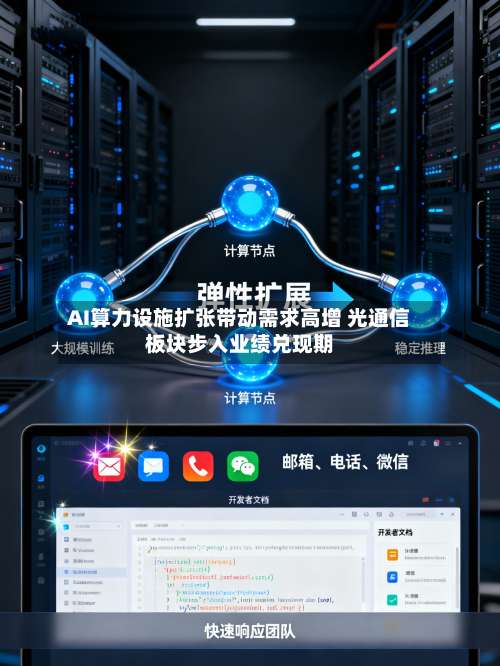 AI算力设施扩张带动需求高增 光通信板块步入业绩兑现期