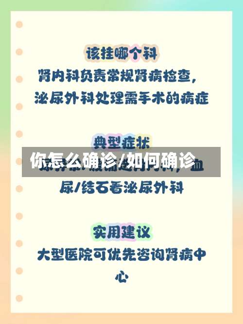 你怎么确诊/如何确诊