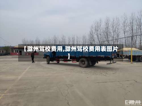 【滁州驾校费用,滁州驾校费用表图片】