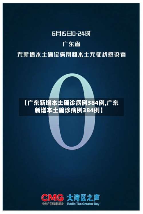 【广东新增本土确诊病例384例,广东新增本土确诊病例384例】-第2张图片