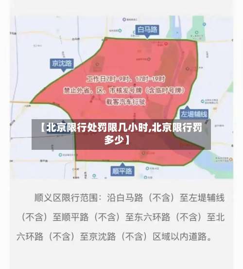【北京限行处罚限几小时,北京限行罚多少】-第2张图片