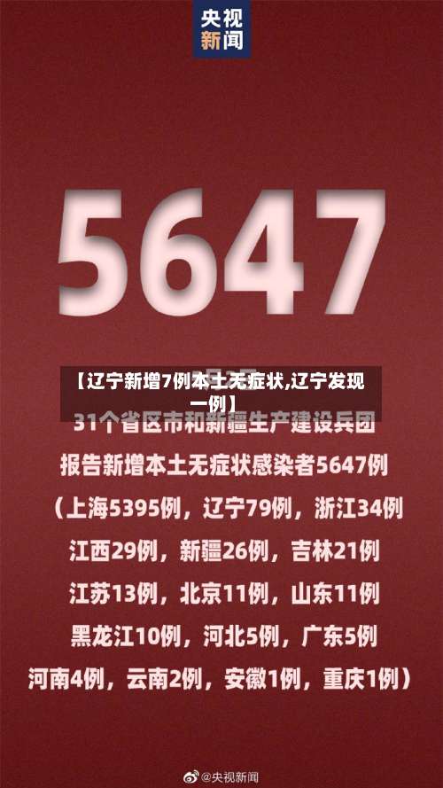 【辽宁新增7例本土无症状,辽宁发现一例】-第3张图片