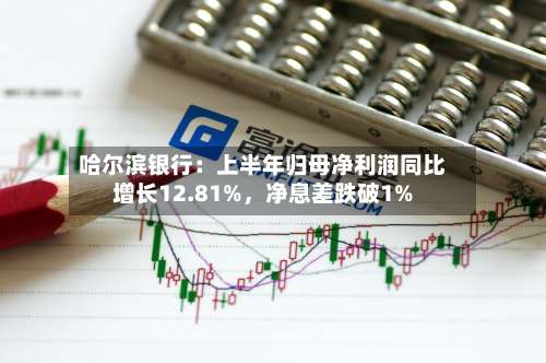 哈尔滨银行：上半年归母净利润同比增长12.81%，净息差跌破1%-第2张图片