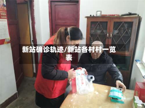 新站确诊轨迹/新站各村村一览表