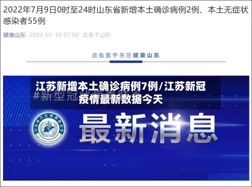 江苏新增本土确诊病例7例/江苏新冠疫情最新数据今天