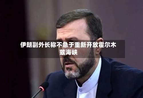 伊朗副外长称不急于重新开放霍尔木兹海峡