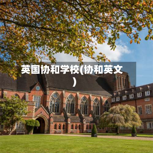英国协和学校(协和英文)-第3张图片