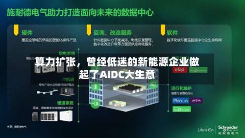 算力扩张，曾经低迷的新能源企业做起了AIDC大生意