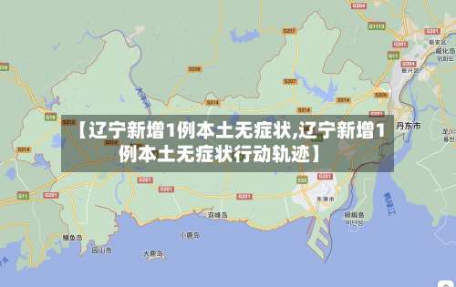 【辽宁新增1例本土无症状,辽宁新增1例本土无症状行动轨迹】