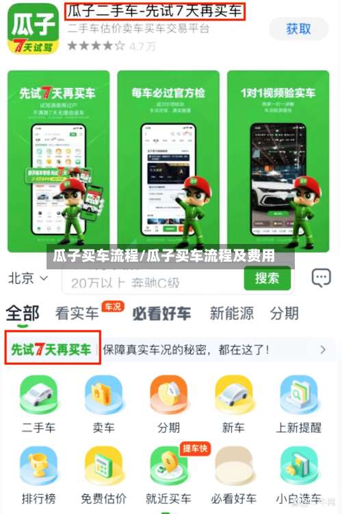 瓜子买车流程/瓜子买车流程及费用