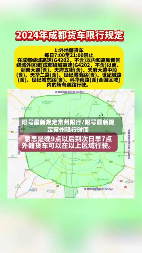 限号最新规定常州限行/限号最新规定常州限行时间-第2张图片