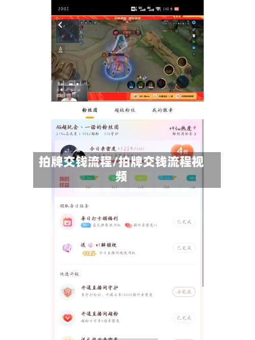 拍牌交钱流程/拍牌交钱流程视频