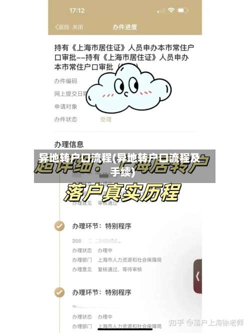 异地转户口流程(异地转户口流程及手续)-第3张图片