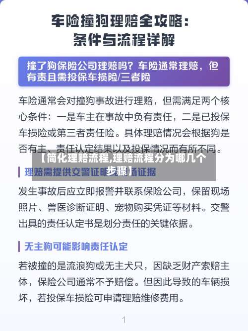 【简化理赔流程,理赔流程分为哪几个步骤】-第2张图片