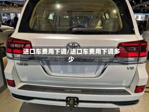 进口车费用下调/进口车费用下调多少-第3张图片