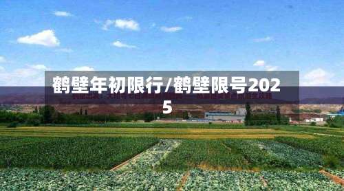 鹤壁年初限行/鹤壁限号2025-第3张图片