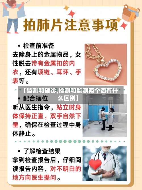 【监测和确诊,检测和监测两个词有什么区别】