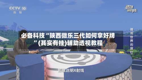 必备科技“陕西微乐三代如何拿好牌”(其实有挂)辅助透视教程-第3张图片