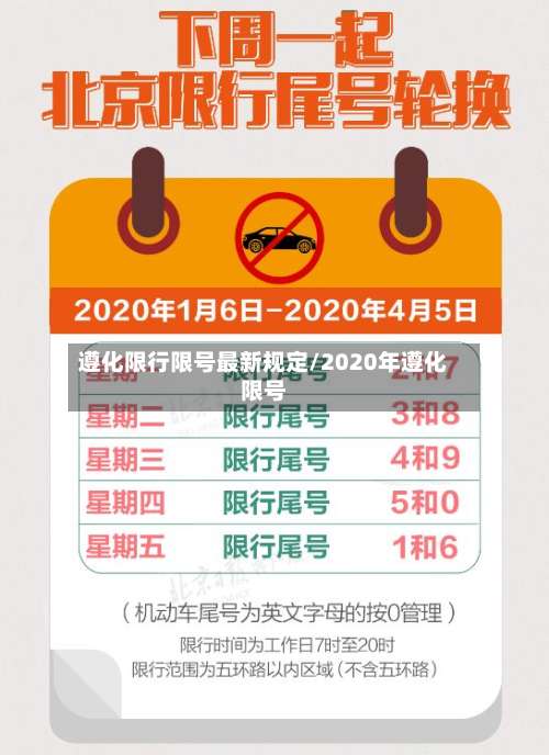 遵化限行限号最新规定/2020年遵化限号-第2张图片