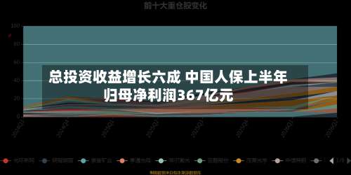 总投资收益增长六成 中国人保上半年归母净利润367亿元