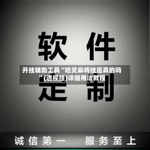 开挂辅助工具“哈灵麻将挂是真的吗”(透视挂)详细用法教程-第2张图片