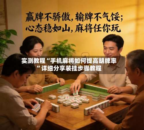 实测教程“手机麻将如何提高胡牌率”详细分享装挂步骤教程-第2张图片