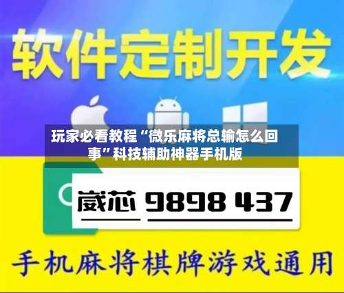 玩家必看教程“微乐麻将总输怎么回事”科技辅助神器手机版-第3张图片