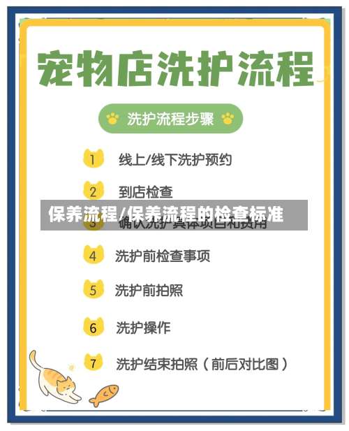 保养流程/保养流程的检查标准