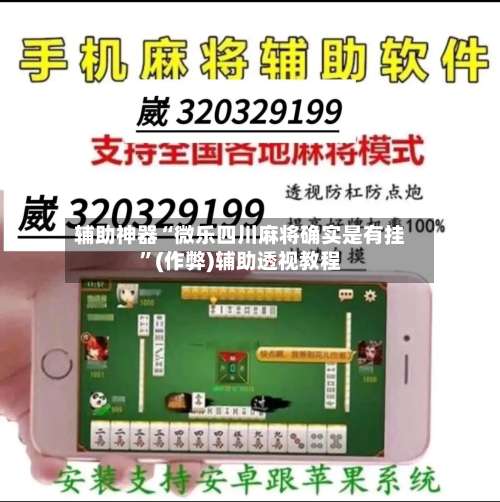 辅助神器“微乐四川麻将确实是有挂”(作弊)辅助透视教程-第3张图片
