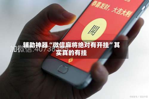 辅助神器“微信麻将绝对有开挂”其实真的有挂-第3张图片