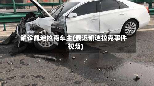 确诊凯迪拉克车主(最近凯迪拉克事件视频)-第2张图片