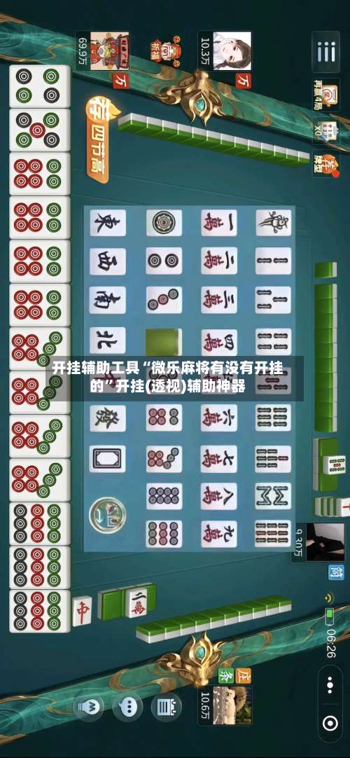 开挂辅助工具“微乐麻将有没有开挂的”开挂(透视)辅助神器